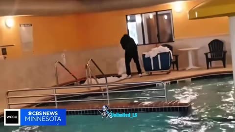 North Dakota hotel is under investigation after an employee was seen soaking bed
