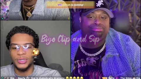 Mar reads DreBaby after he gets DreBaby's gift on accident 12/9/25 #bigoclipandsip