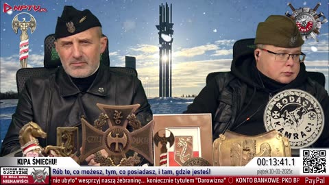 KUPA ŚMIECHU! Czw.. 9.1.2025r. W. Olszański, M. Osadowski Rodacy Kamraci NPTV.pl