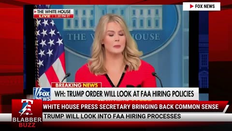 White House Press Secretary Bringing Back Common Sense