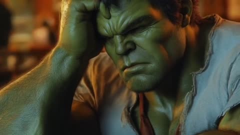 Lost in routine… ⏳ #ai #routine #time #monotone #hulk #aiart #yapayzeka #work #boring