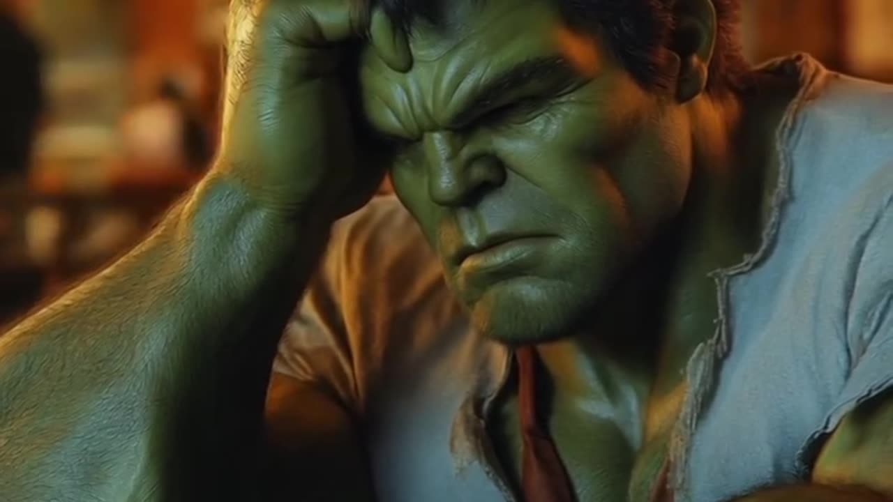 Lost in routine… ⏳ #ai #routine #time #monotone #hulk #aiart #yapayzeka #work #boring