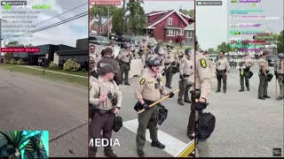 BREAKING: LIVE ANTIFA ATTACK S ICE in Chicago
