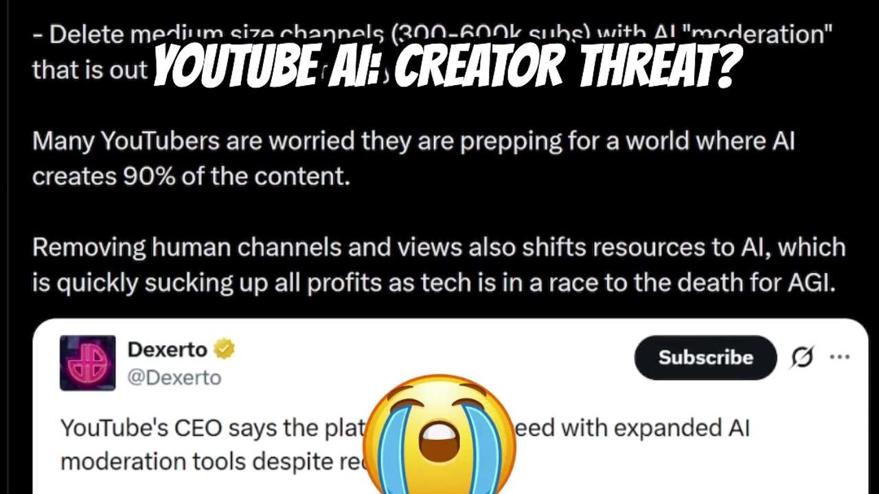 YouTube's AI Moderation: A Threat to Creators?