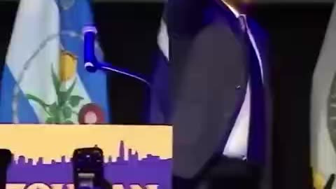 Mamdani the Nazi .... and not a whisper from the liberals or their beloved mockingbird media (he's an Actor read below)