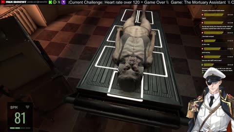 Emotionless ex-military man vs horror game challenge | The Mortuary Assistant