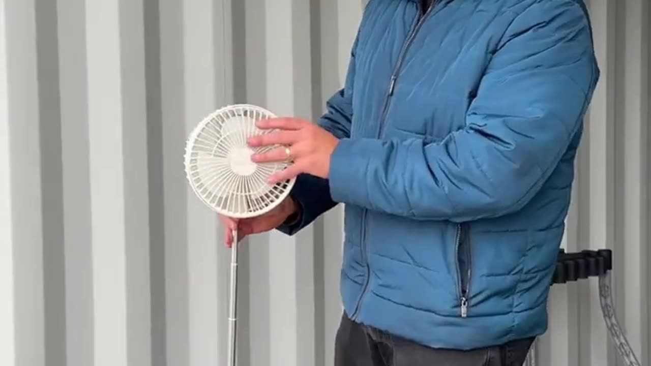Keep Your Container Cool with Our Solar Powered Fan! ☀️ | USA Containers