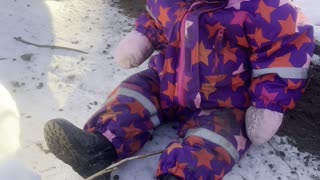 Baby Kayla Talking With Her Bunny Friends 🐰💬 (So Cute)