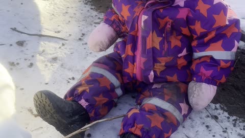 Baby Kayla Talking With Her Bunny Friends 🐰💬 (So Cute)