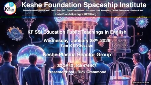 Keshe Plasma Reactor Group 2026-01-28-T1