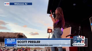 Scott Presler's Speech Live From The Jack Ciattarelli Rally In Wildwood, New Jersey