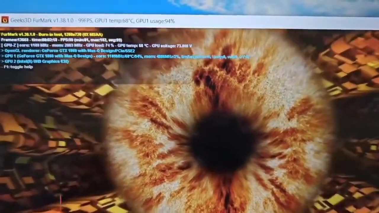 Dell G7 7588 test video