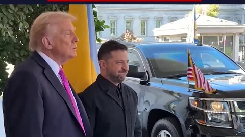 President Donald J. Trump welcomes Ukrainian President Zelenskyy back to the White House