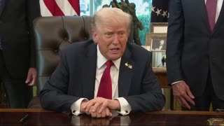 President Donald Trump Addresses Key National Issues from the Oval Office - October 6, 2025