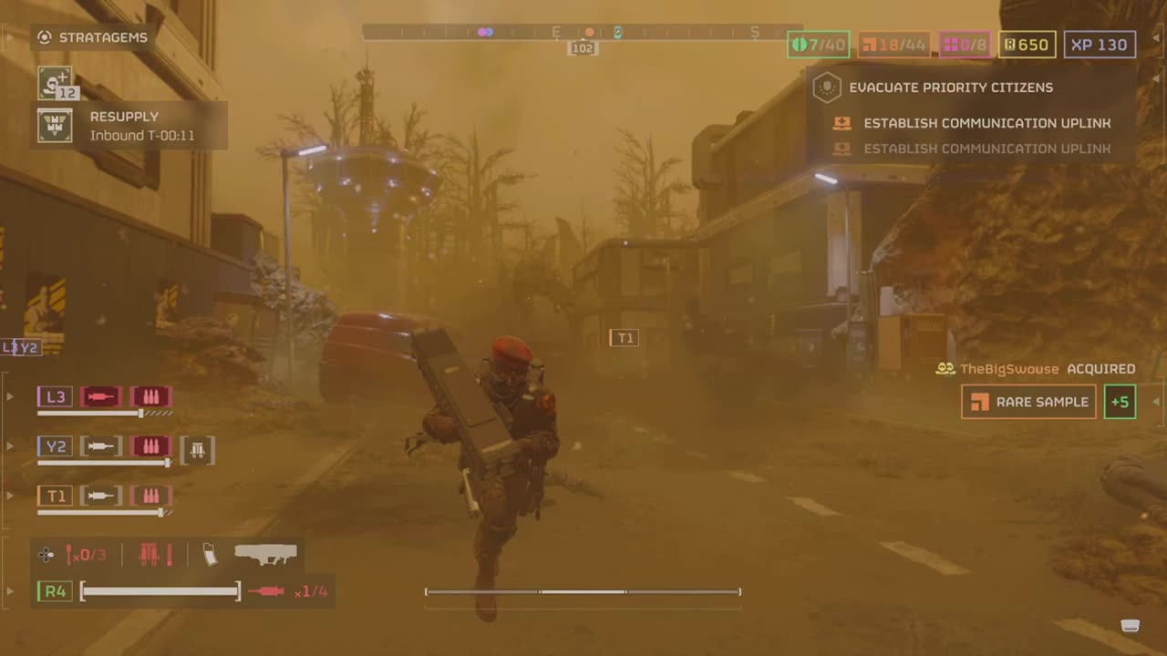 Helldivers2 - Bile Titan (In the face)