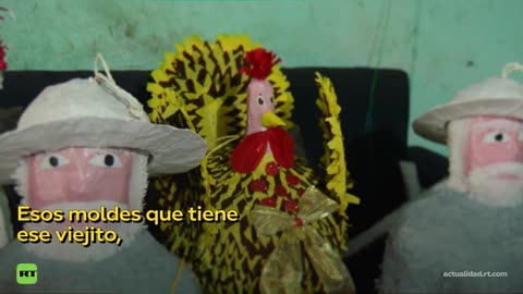 Esta anciana de 96 años es la maestra artesana de piñatas en México