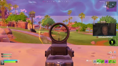 🔴 #Live [GR/CY/EN/BG] 🎮:Fortnite dike mu!! | Follow @ social: @DJCokeOfficial | !addme !social |