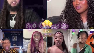 Team PK 21 Liyah Precious Papi Supa Barbie ft 21 vs Liyah linking to fight 10/14/25 #bigoclipandsip