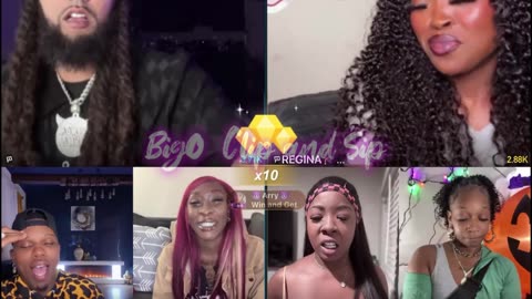 Team PK 21 Liyah Precious Papi Supa Barbie ft 21 vs Liyah linking to fight 10/14/25 #bigoclipandsip