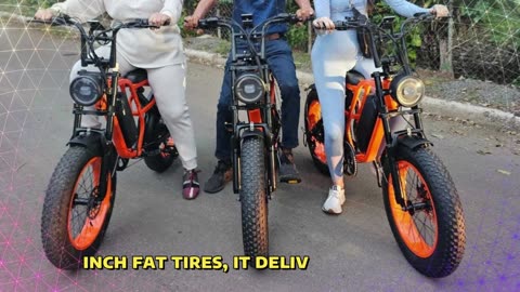 BLUVALL SU8 Electric Bike 1200W Motor 52V 20Ah Battery 20*4.0 Inch Fat Tire Electric Bike