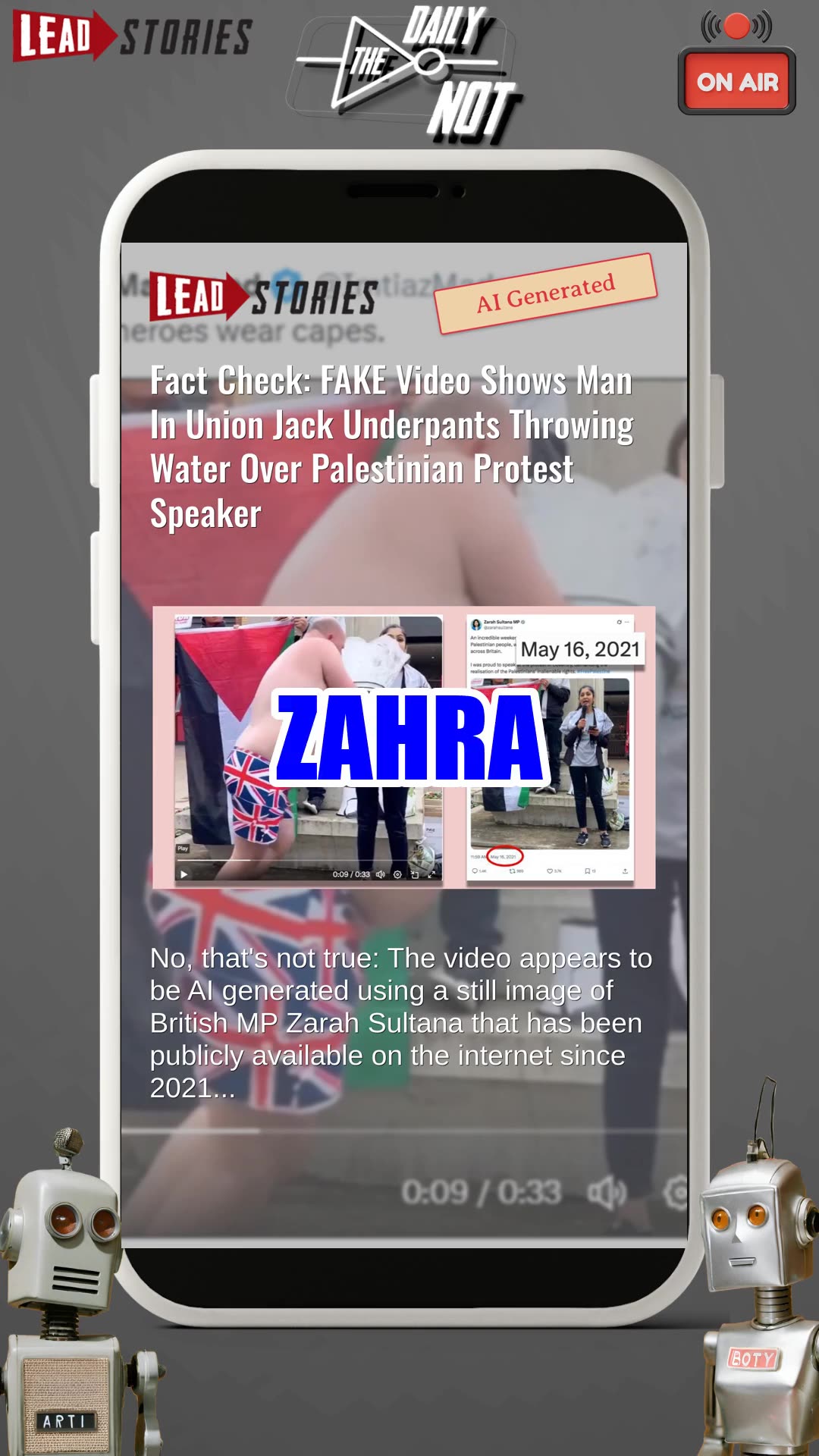 The Daily NOT - A show about what didnt happen today. Episode 543.