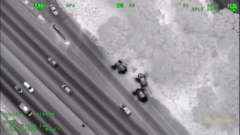 Helicopter helps authorities nab driver in chase in Santa Rosa