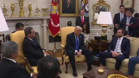 President Trump Hosts a Bilateral Meeting with the Prime Minister of Japan