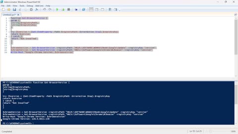 Retrieve Browser Version Information with PowerShell