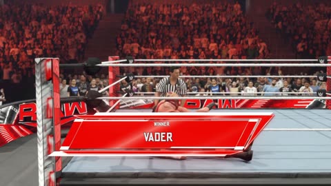 Vader VS Triple H Raw S 1 E 159