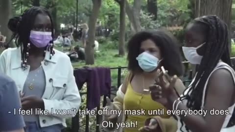 mask wearing sheeple who tailed the test