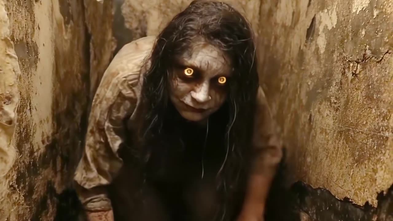 😨🕵️‍♀️ Is Her Gaze Locked on You? Don't Look Away in This Haunted Tunnel! | TheHauntingHour