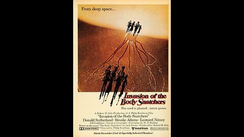 Invasion of The Body Snatchers ( Donald Sutherland ) Full Movie 1978