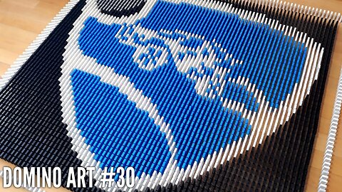 ROCKET LEAGUE MADE FROM 6,500 DOMINOES | Domino Art #30