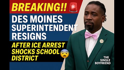 🚨 BREAKING!! Des Moines Superintendent RESIGNS After ICE Arrest Shocks School District 😱