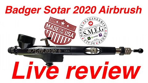 Badger Sotar 2020 Airbrush LIVE REVIEW