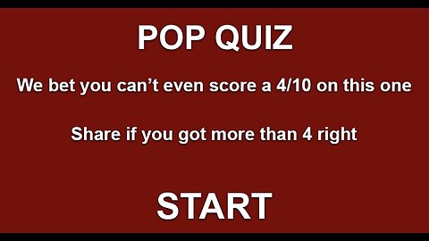 Pop Music Quiz, Share if you scored a 5/10 or higher.