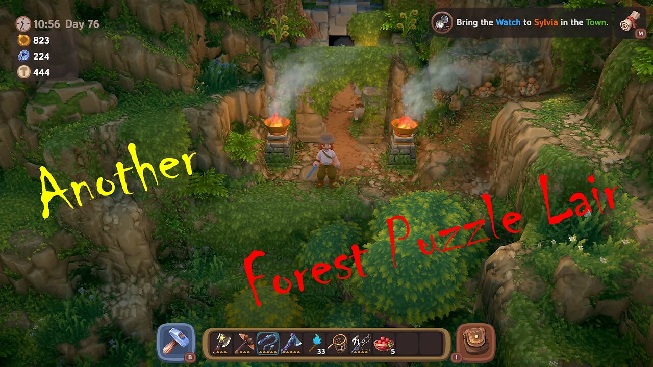 Let's do Another Forest Puzzle Lair Luma Island Ep 10