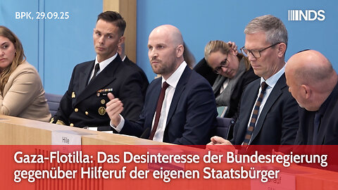 Gaza-Flotilla: Das Desinteresse der Bundesregierung gegenüber Hilferuf der eigenen Staatsbürger. BPK 