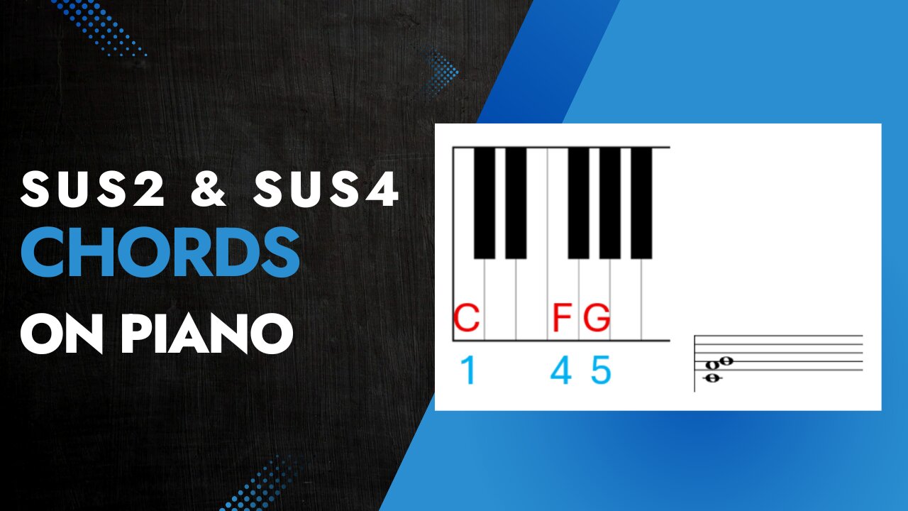 Suspended Chords Explained (Sus2 & Sus4)