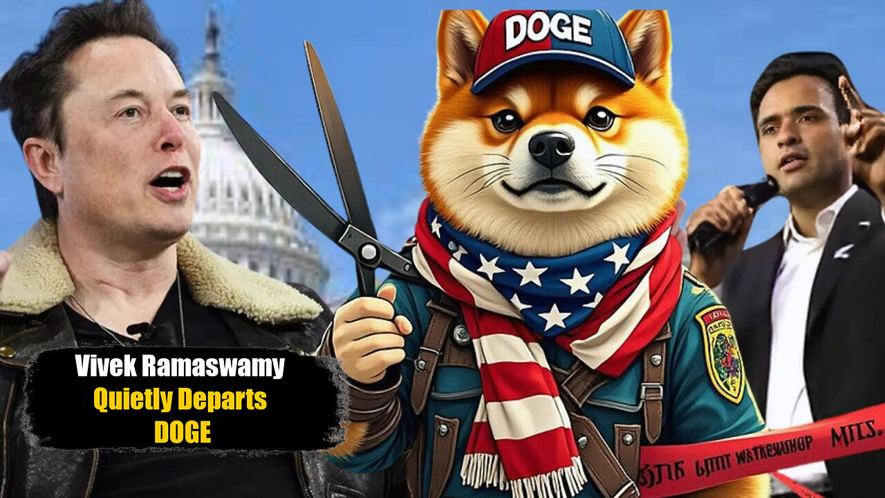 The Friday Vlog Vivek Ramaswamy Quietly Removed From DOGE