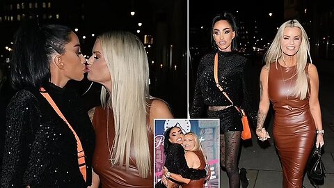 Katie & Kerry's Kiss at Geordie Shore Launch