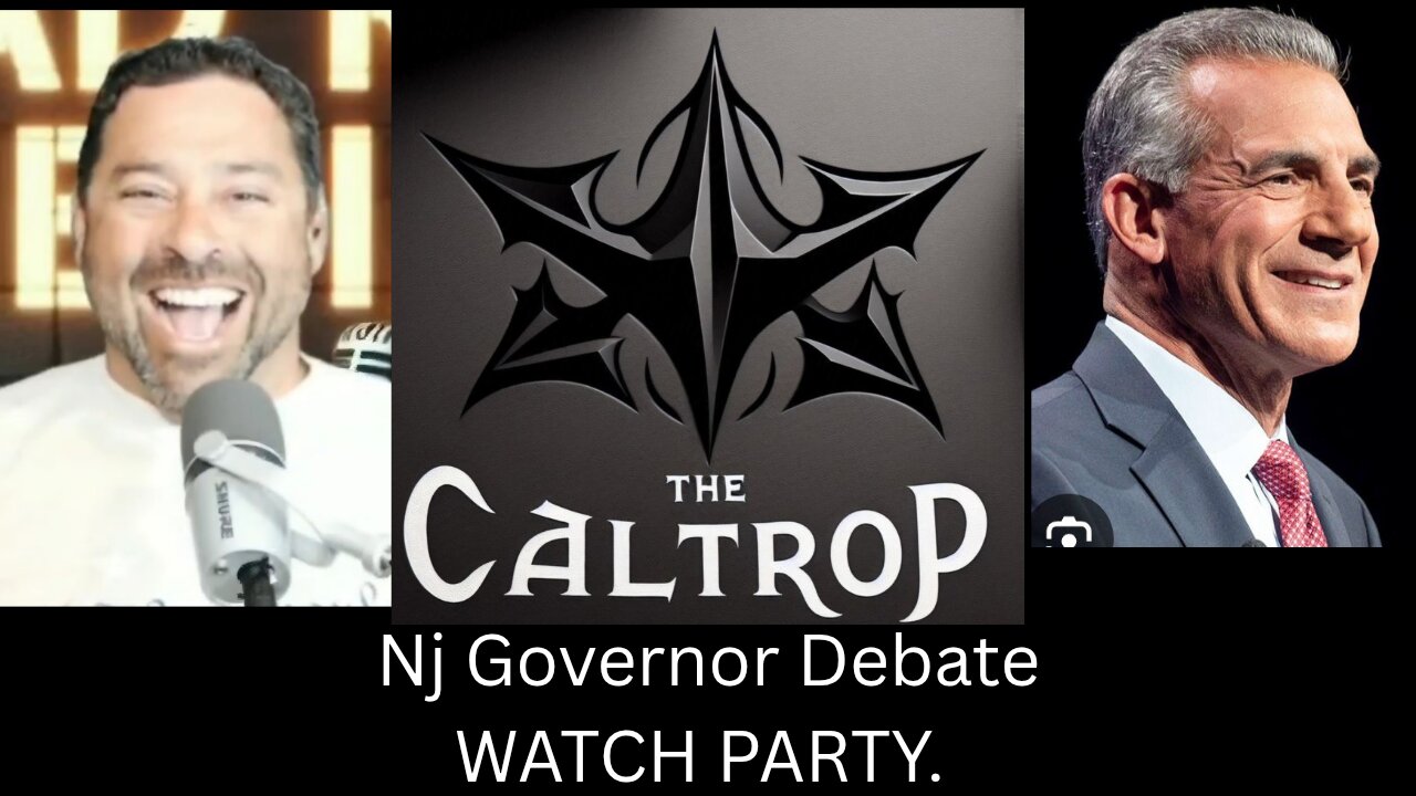 NJ Governor Debate Watch party