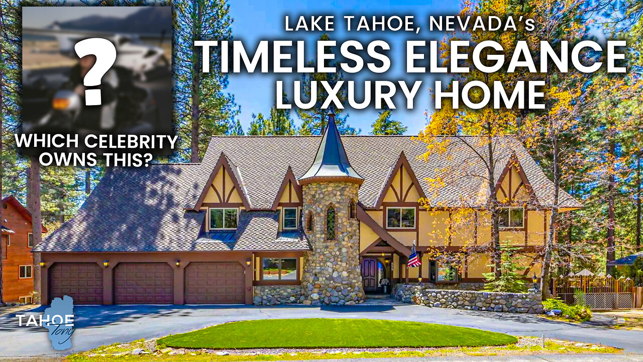 Inside a LUXURY MASTERPIECE Lake Tahoe Home in Incline Village Nevada