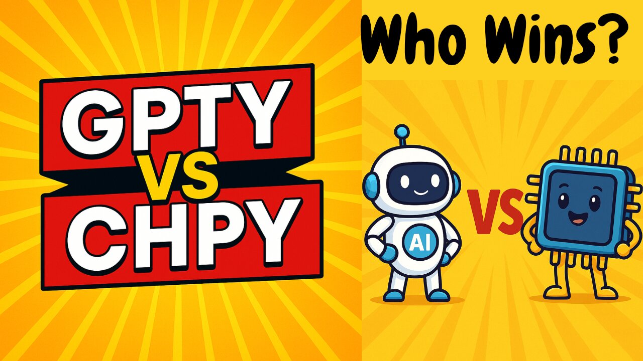 GPTY vs CHPY | Covered Call Income vs Chip Growth | Beating or Lagging SMH & CHAT?