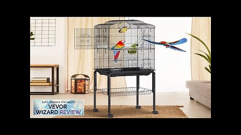 VEVOR 60 inch Flight Bird Cage Metal Large Parakeet Cages for Cockatiels Review