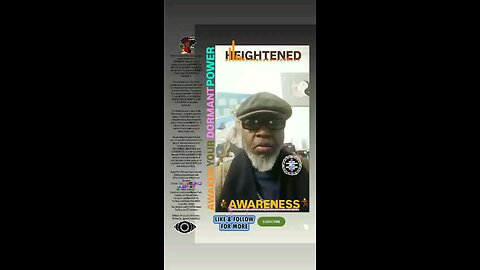 ▪︎HEIGHTENED AWARENESS/AWAKEN YOUR DORMANT POWER▪︎