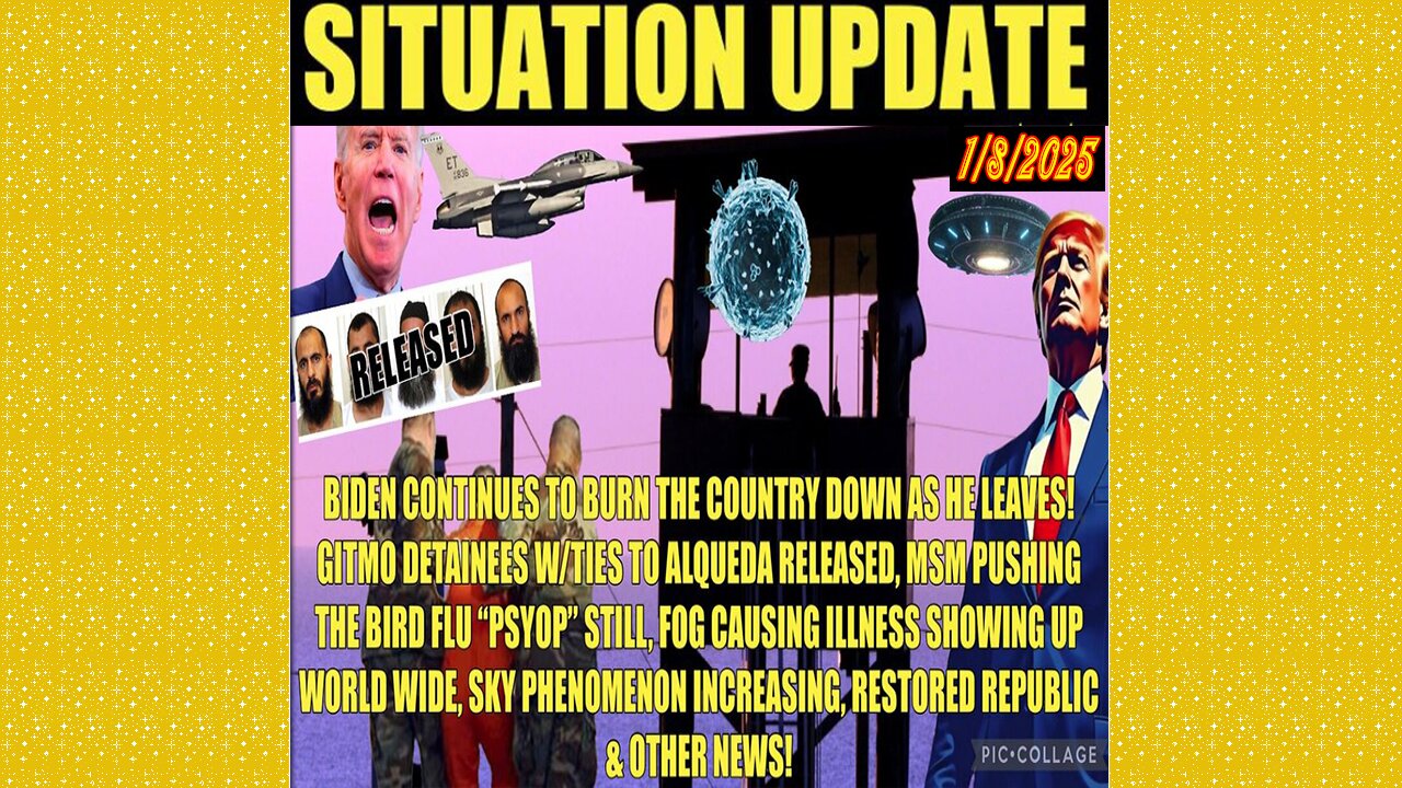 SG Anon. Juan O Savin ~ Situation Update 1/8/25 ~ Restored Republic > Judy Byington- Q+ White Hats