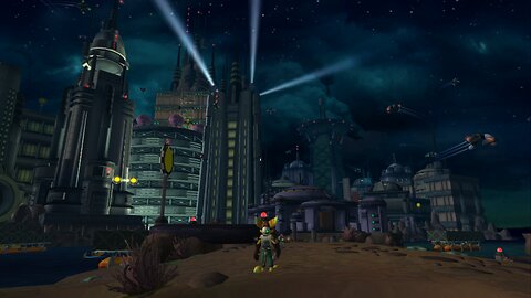 Ratchet and Clank 1 Planet Rilgar.