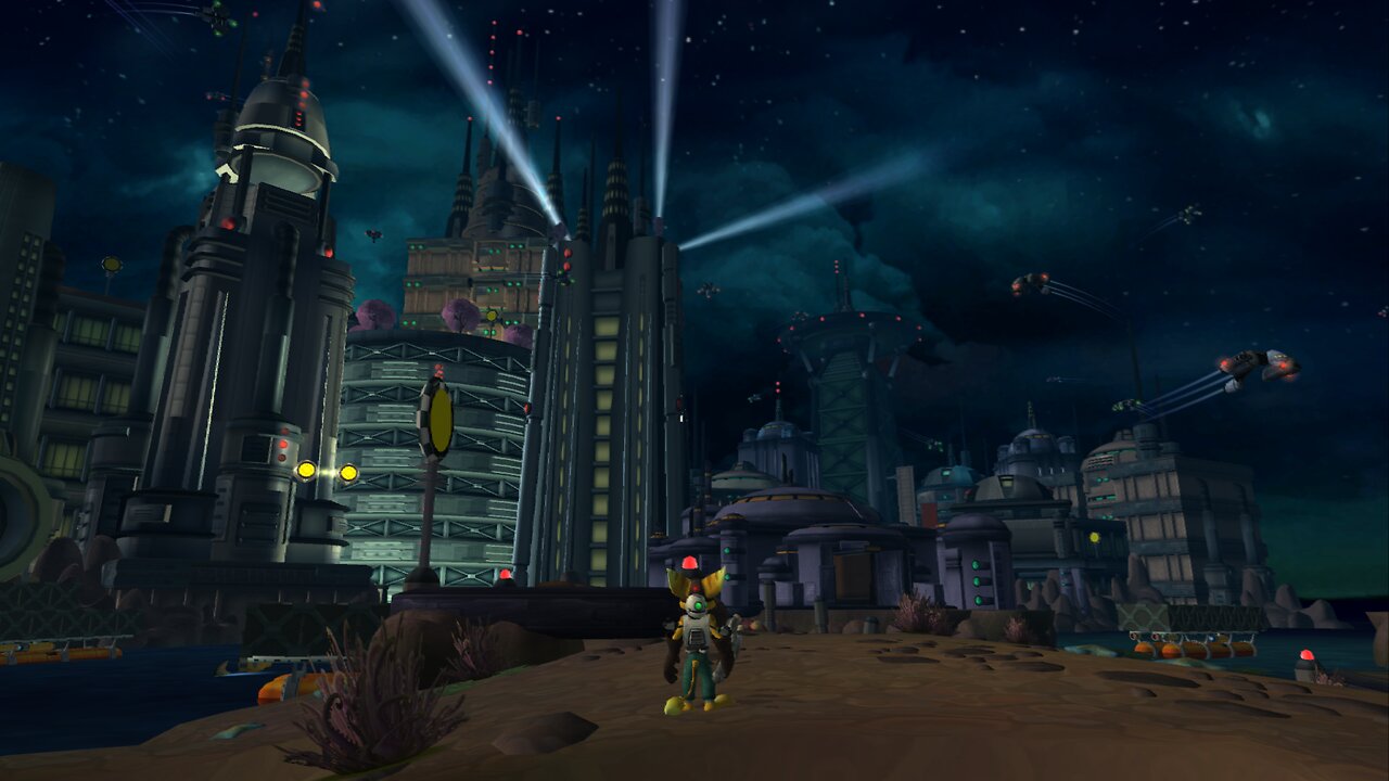 Ratchet and Clank 1 Planet Rilgar.