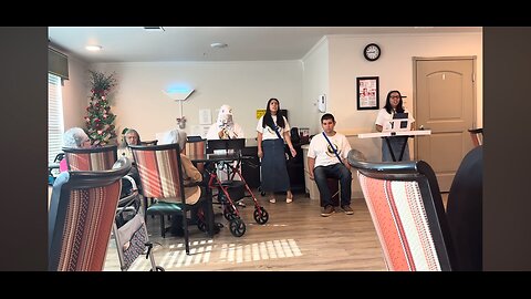 Sings my Soul 🎶 #hymn #nursinghome #Jesus